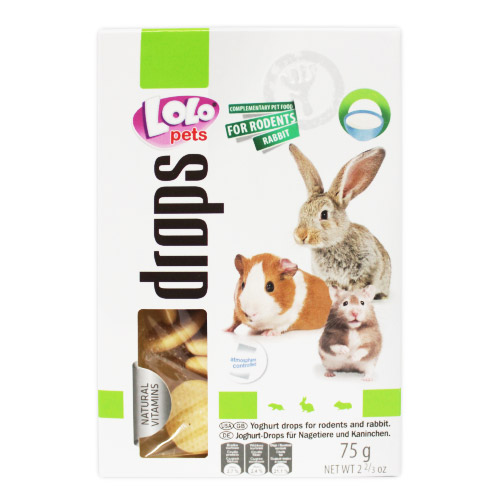 로로펫 요구르트 드롭스 75g