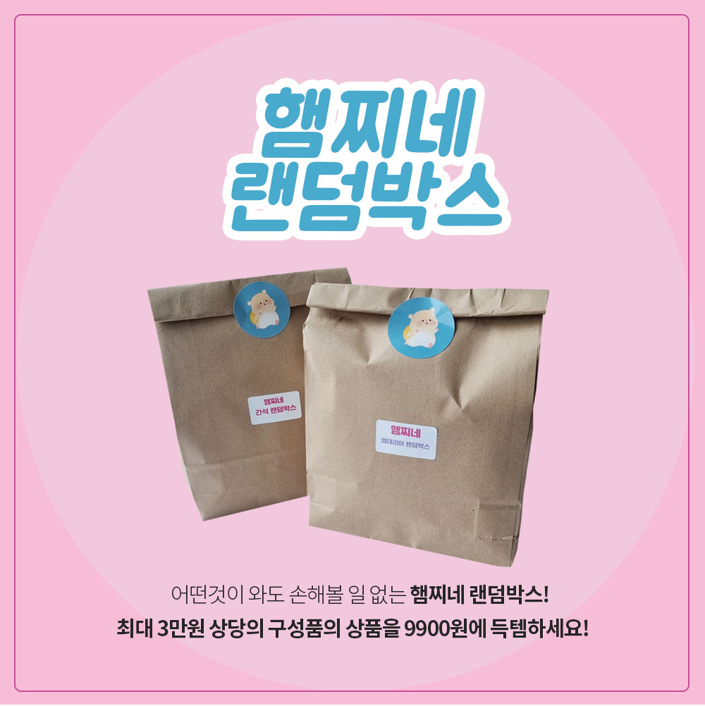 햄찌네 랜덤박스