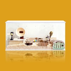 행복햄 아크릴 단일케이지 100(100*50*50cm)